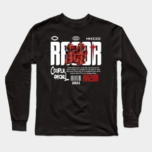 razor streetwear Long Sleeve T-Shirt